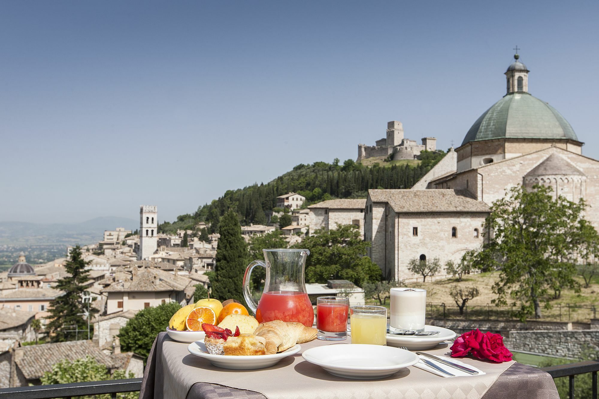 Hotel Ideale Assisi Esterno foto